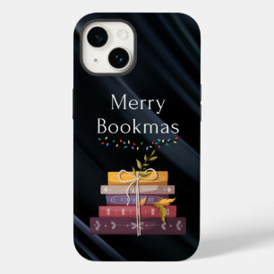 Funda Para iPhone 14 De Case-Mate Merry Bookmas - Navidades Libros Amantes