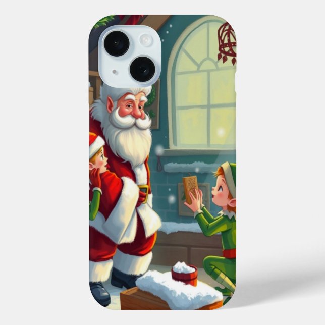 Funda De Case-Mate Para iPhone Merry Christmas  (Reverso )