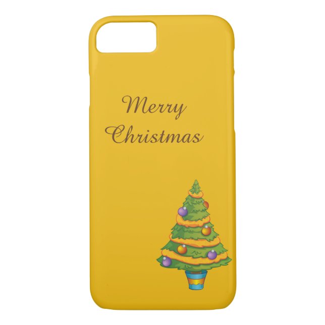 Funda De Case-Mate Para iPhone Merry Christmas Cover (Reverso)