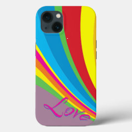 Funda Para iPhone 13 Mes del Orgullo - Amor Arcoíris