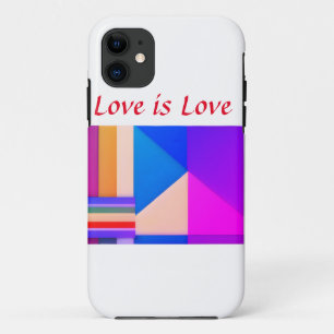 Funda Para iPhone 11 Mes del orgullo gay LGBTQ colorido amor añadir nom