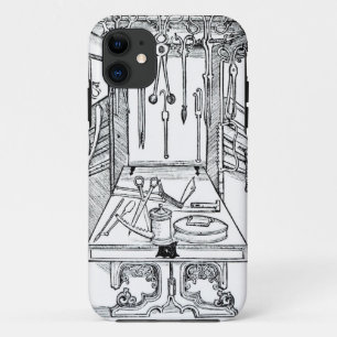 title_seo2 Mesa de operaciones e instrumentos quirúrgicos, d