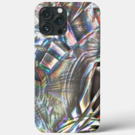 Funda Para iPhone 13 Pro Max Mess de trazos coloridos en grano rústico y ostent