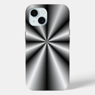 Funda Para iPhone 15 Metal Cepillado Tuck y Roll