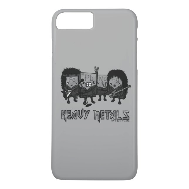 Funda De Case-Mate Para iPhone Metales pesados (Reverso)