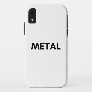 Funda Para iPhone XR metalizado