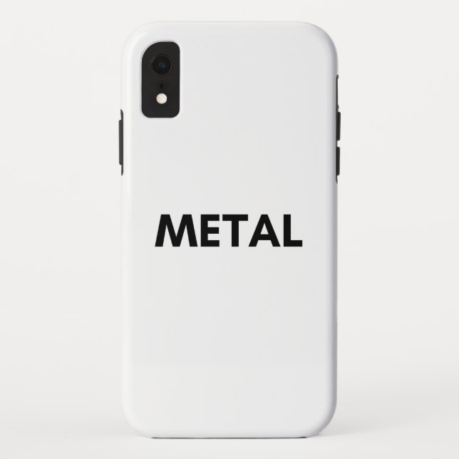 Funda De Case-Mate Para iPhone metalizado (Reverso)
