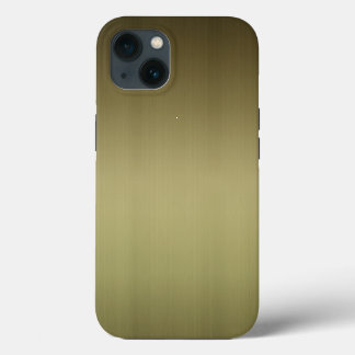 Funda Para iPhone 13 Metalizado: Brass cepillado