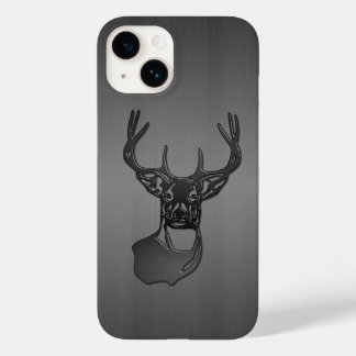 Funda Para iPhone 14 De Case-Mate Metalizado cepillado - Cerveza blanca