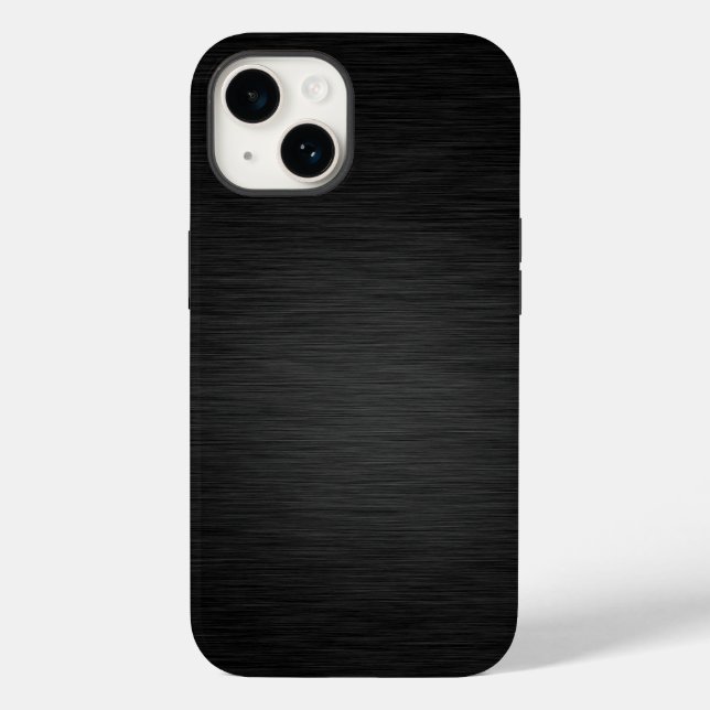 Funda De Case-Mate Para iPhone Metalizado de brocha espeluznante (Reverso )