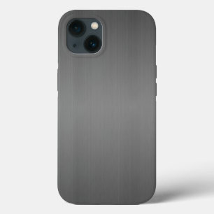 Funda Para iPhone 13 Metalizado: Metalizado cepillado oscuro