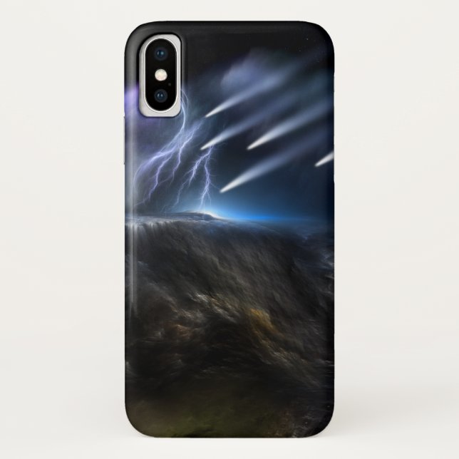 Funda De Case-Mate Para iPhone Meteores (Reverso)