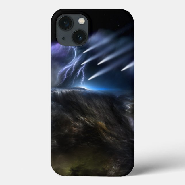 Funda De Case-Mate Para iPhone Meteores (Reverso)