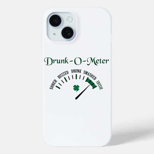 Funda De Case-Mate Para iPhone Meter de borrachos (Reverso )