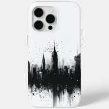 Metropolis en blanco y negro