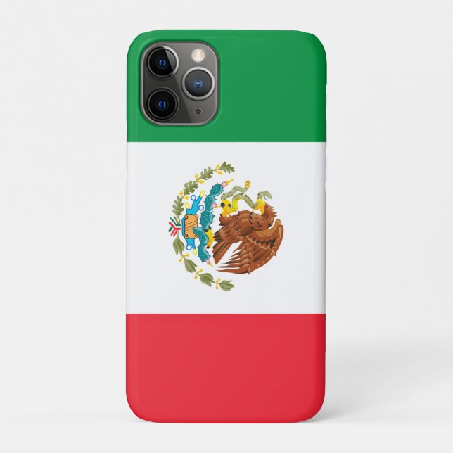 Funda De Case-Mate Para iPhone Mexico Flag Cell Phone Case (Reverso)