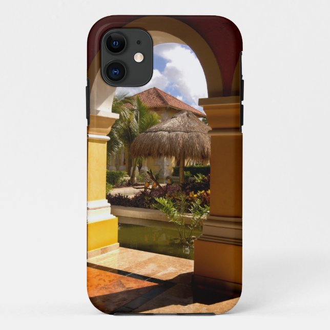 Funda De Case-Mate Para iPhone México, Riviera Maya, arquitectura en Iberostar (Reverso)