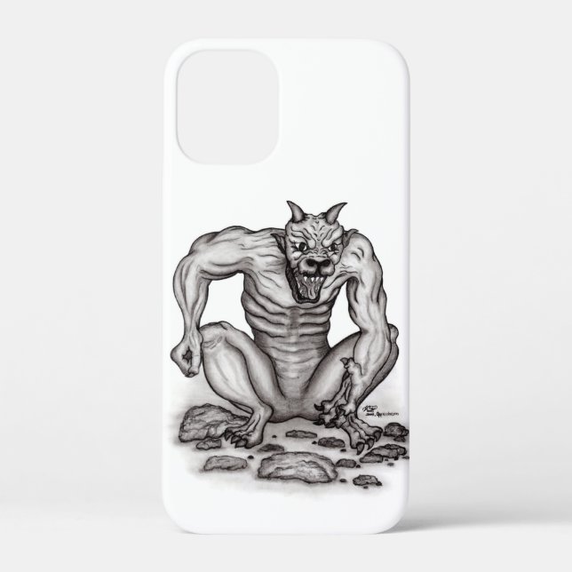 Funda De Case-Mate Para iPhone Mezcla de Creatura - Troll, Golem y Devil (Reverso )