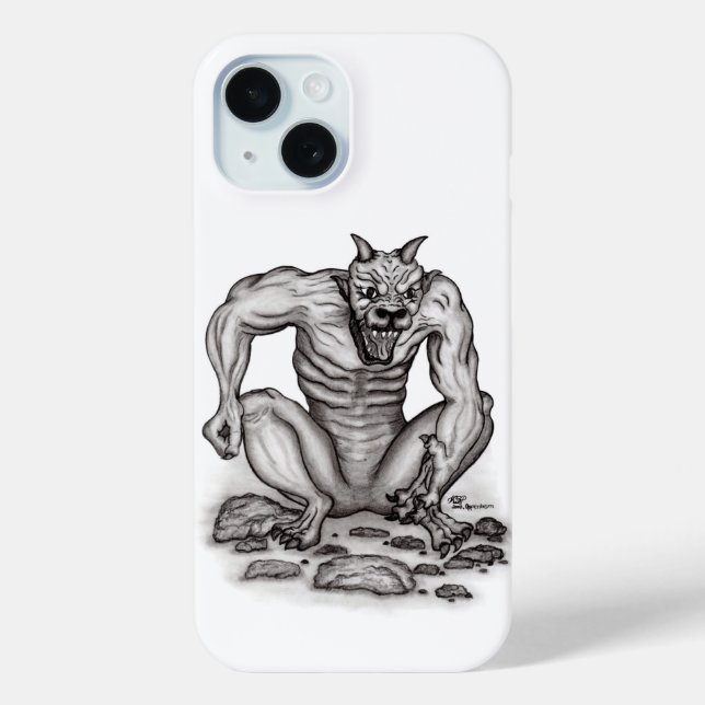 Funda De Case-Mate Para iPhone Mezcla de Creatura - Troll, Golem y Devil (Reverso )