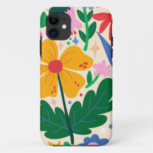 Funda Para iPhone 11 Mezcla de flores