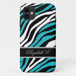 Mezcla de impresión de cebra Funda para iPhone tur