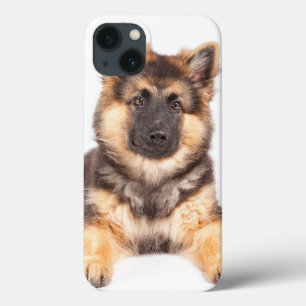 Funda Para iPhone 13 Mezcla de pastores alemanes de color de borde
