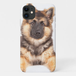 Funda Para iPhone 11 Mezcla de pastores alemanes en color de borde