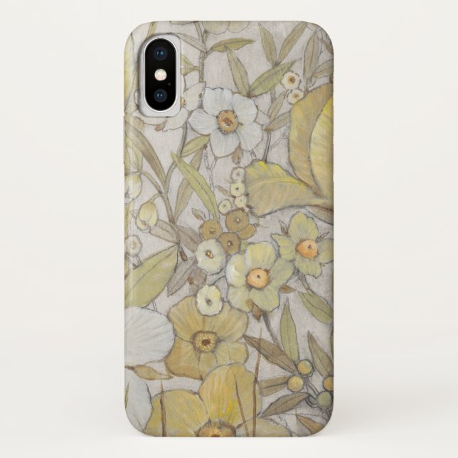 Funda De Case-Mate Para iPhone Mezcla Floral (Reverso)