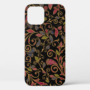 Funda Para iPhone 12 Mezcla Vegetable Paisley