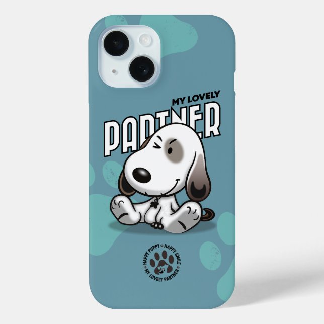 Funda De Case-Mate Para iPhone Mi adorable compañero |  (Reverso )