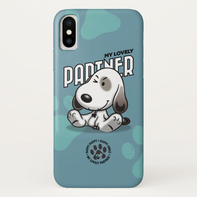 Funda De Case-Mate Para iPhone Mi adorable compañero |  (Reverso)
