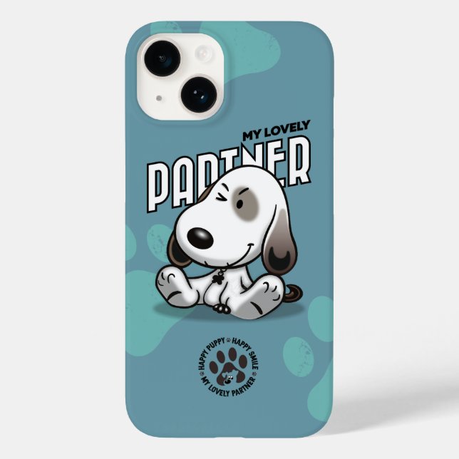 Funda De Case-Mate Para iPhone Mi adorable pareja | (Reverso )