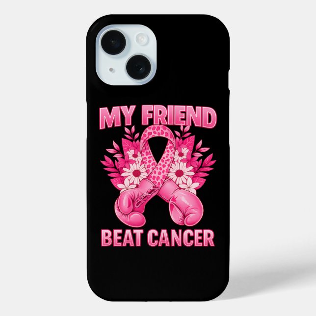 Funda De Case-Mate Para iPhone Mi amigo venció el cáncer (Reverso )