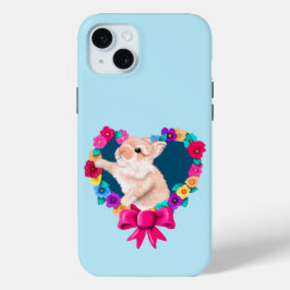 Funda Para iPhone 15 Mini Mi Bunny Valentine