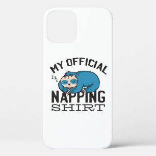 Funda Para iPhone 12 Mi camisa oficial para dormir la siesta - Perezoso