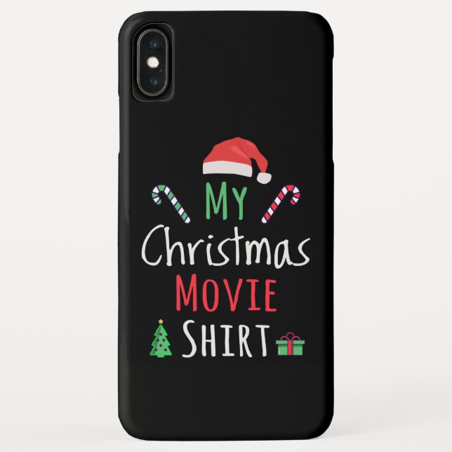 Funda De Case-Mate Para iPhone Mi Camiseta de Película de Navidad (Reverso)