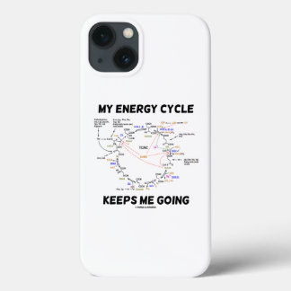 Funda Para iPhone 13 Mi ciclo de energía me mantiene yendo al humor del