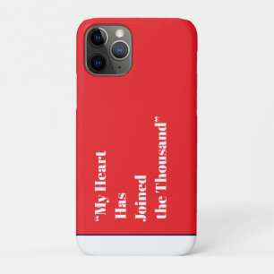 Funda Para iPhone 11 Pro Mi corazón se ha unido al millar