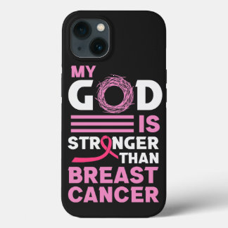 Funda Para iPhone 13 Mi Dios es más fuerte que la conciencia sobre el c