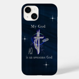 Funda Para iPhone 14 De Case-Mate Mi Dios es un Dios terrible.