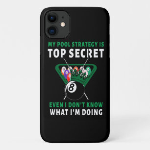 Funda Para iPhone 11 Mi estrategia de billar es pareja