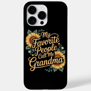 Funda Para iPhone 14 Pro Max De Case-Mate Mi Gente Favorita Me Llama Abuela Día de la Madre