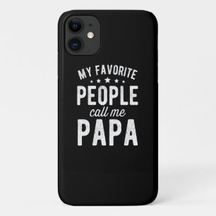 Funda Para iPhone 11 Mi gente favorita me llama papá