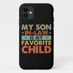 Funda Para iPhone 11 Mi Hijo De Derecho Es Mi Familia Alegre Favorita