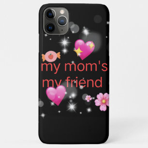 Funda Para iPhone 11 Pro Max "Mi mamá es mi portada de teléfono de amigo - Eleg