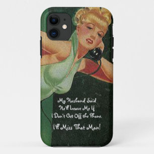 Funda Para iPhone 11 Mi marido dice que me dejará si no me quito