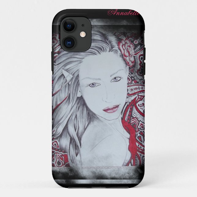 Funda De Case-Mate Para iPhone Mi mundo con marco húmedo (personalizable) (Reverso)