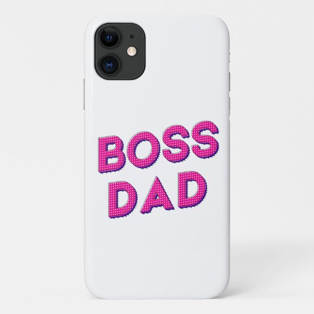 FUNDA DE Case-Mate PARA iPhone MI PAPÁ ES MI JEFE, TE QUIERO PAPÁ (Reverso)