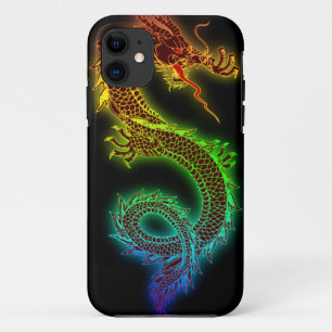 Funda Para iPhone 11 Mi perro guardián es un dragón