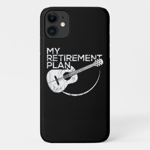 Funda Para iPhone 11 Mi plan de retiro Músicos divertidos de guitarra